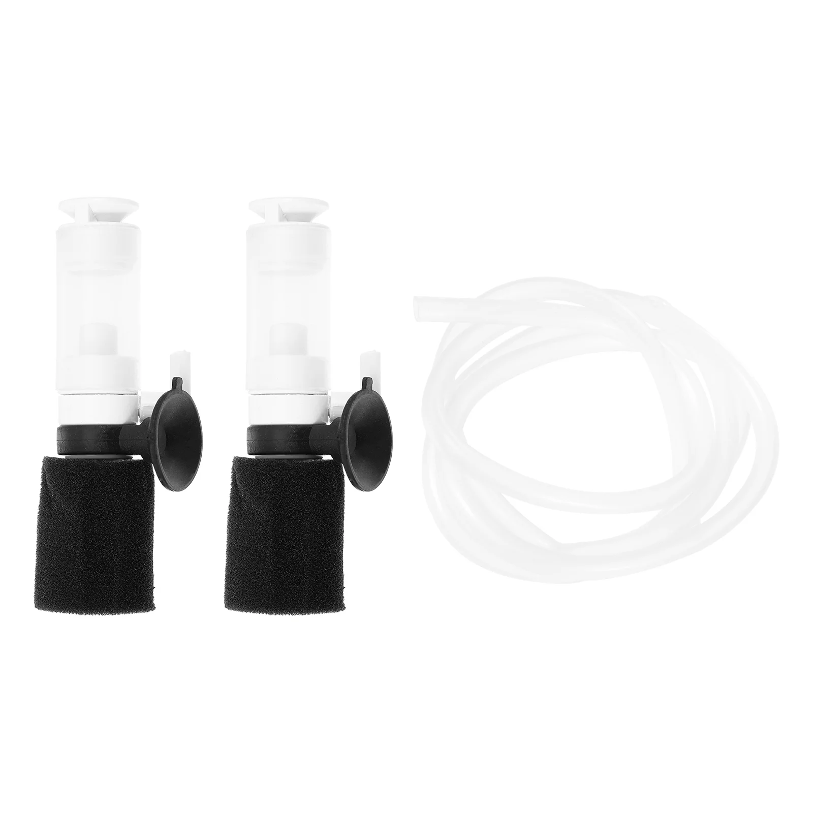 2 Pcs Fish Tank Filter Aquarium Accessories Sponge for Tanks and Aquariums Oxygen Diving External Pump with Skimmer