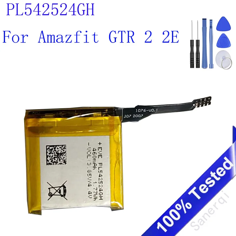 

Мощный аккумулятор PL542524GH для цифровых аккумуляторов Huami Amazfit GTR 2 2E GTR2 + инструменты