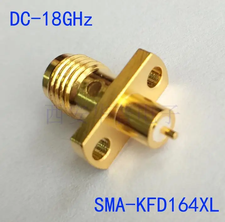 

SMA-KFD164XL Radio Frequency Connector 18G High Frequency 2 Hole 8.6 Small Flange Female SMA-KFD Radio Frequency Connector