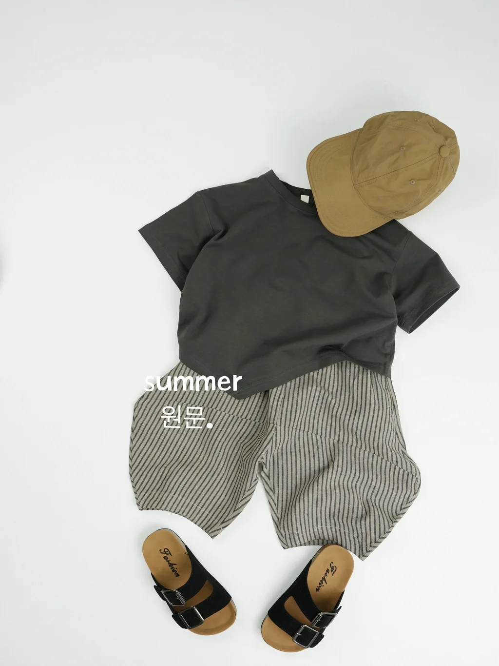 2025 Summer New Children Casual Pants Cotton Girls Vertical Striped Harem Pants Kids Boys Loose Trousers Baby Casual Pants