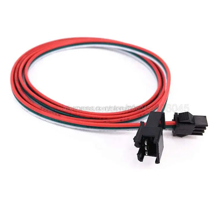 0.3m 0.5m 1m 2m 5m 2Pin 3Pin 4Pin SM JST Extension Cable JST SM Plug Male to Female Wire Connector Cable for LED Strip Light