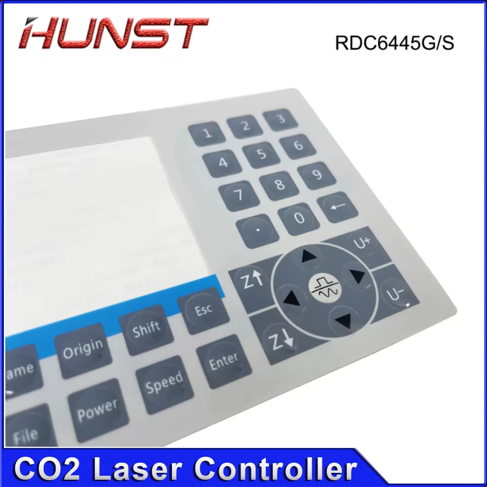 HUNST Ruida مفتاح لوحة المفاتيح الغشائية RDC6445S RDC6445G RDC6442S RDC6442G لآلات القطع والنقش بالليزر