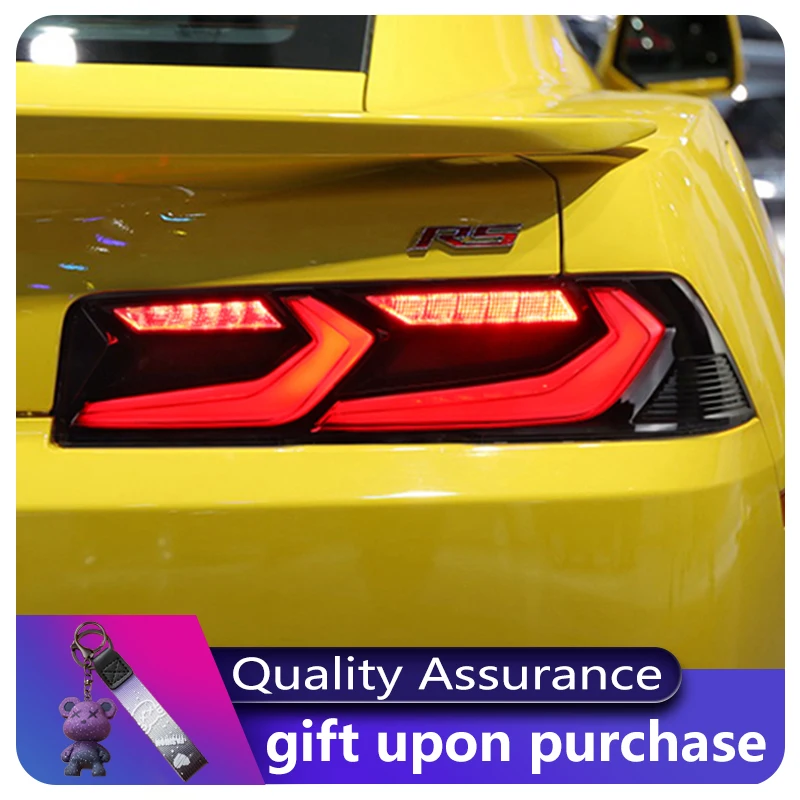 

Full LED Taillights Assembly With Car Sequential Tail Light Rear 6th Gen Lamp For Chevrolet Camaro 2014-2015