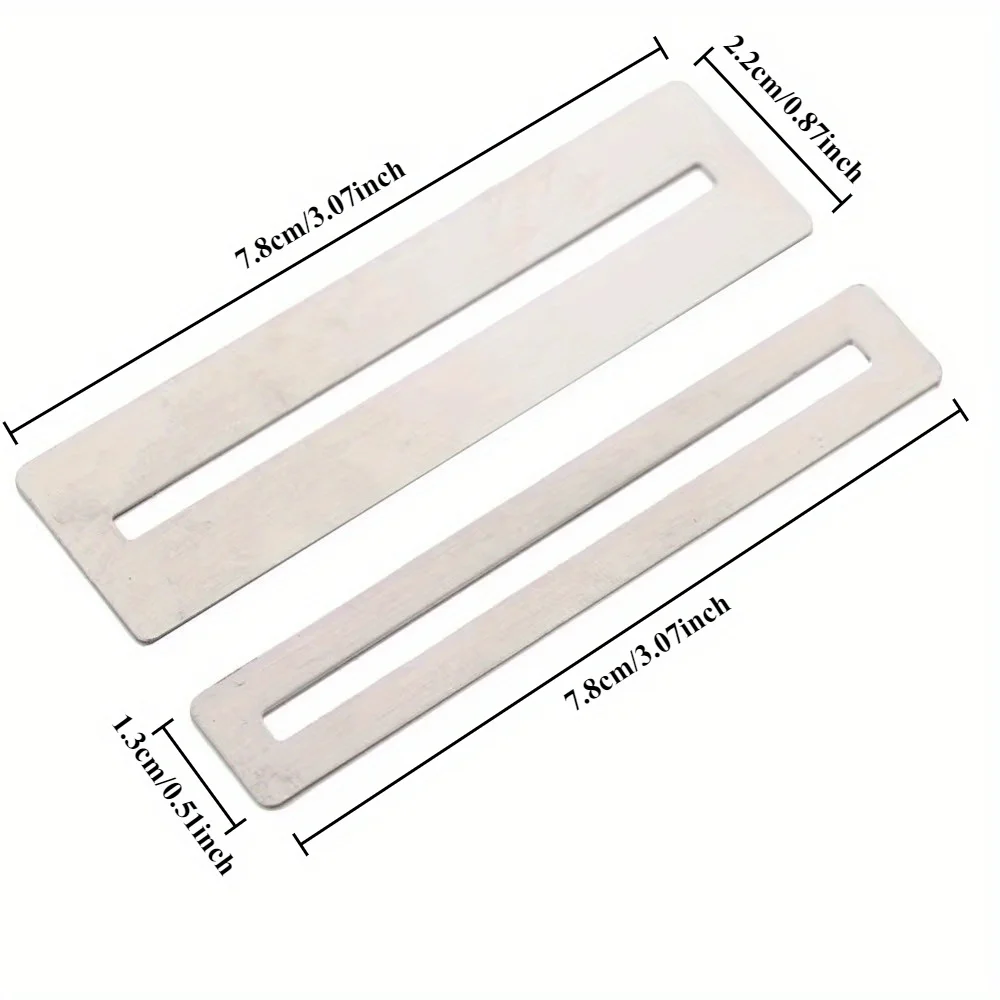 2PCS Guitar Bass Luthier Tools Fretboard Bendable Stainless Steel Fretboard Fret Fingerboard Guard Protector Guitar