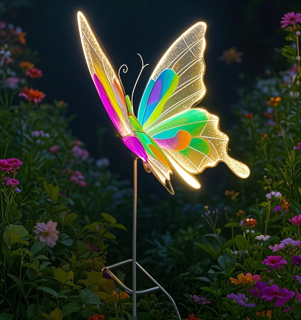 

Iron art electric intelligent dynamic luminous butterfly wedding hall props air wings mall performance party decora pendant wedd