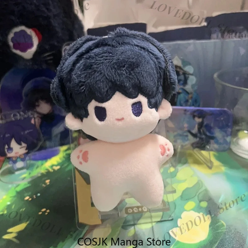 

Game Genshin Impact Scaramouche 10cm Cotton Doll Starfish Body Big Bean Plush Cute Original Figure Anime Bag Charm Gift