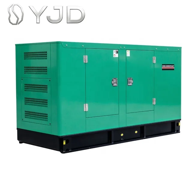 Cumins Silent Diesel Generator 187.5KVA Three Phase Water Cooled Emergency Power Supply for Residential Fire Safety Systems