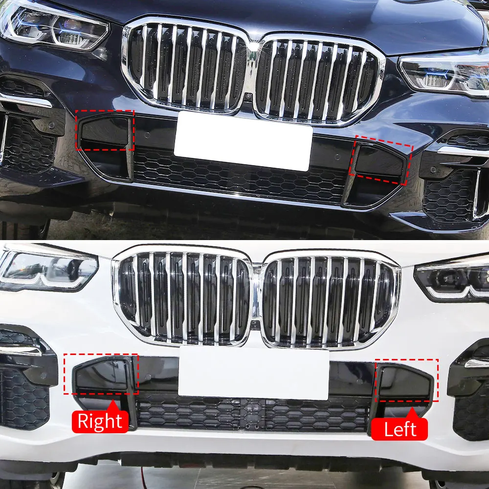 Frente esquerdo direito pára-choques reboque gancho tampa tampa, substituição para BMW X5 M, carro esporte, 2019-2023, 51118069237, 51118092124