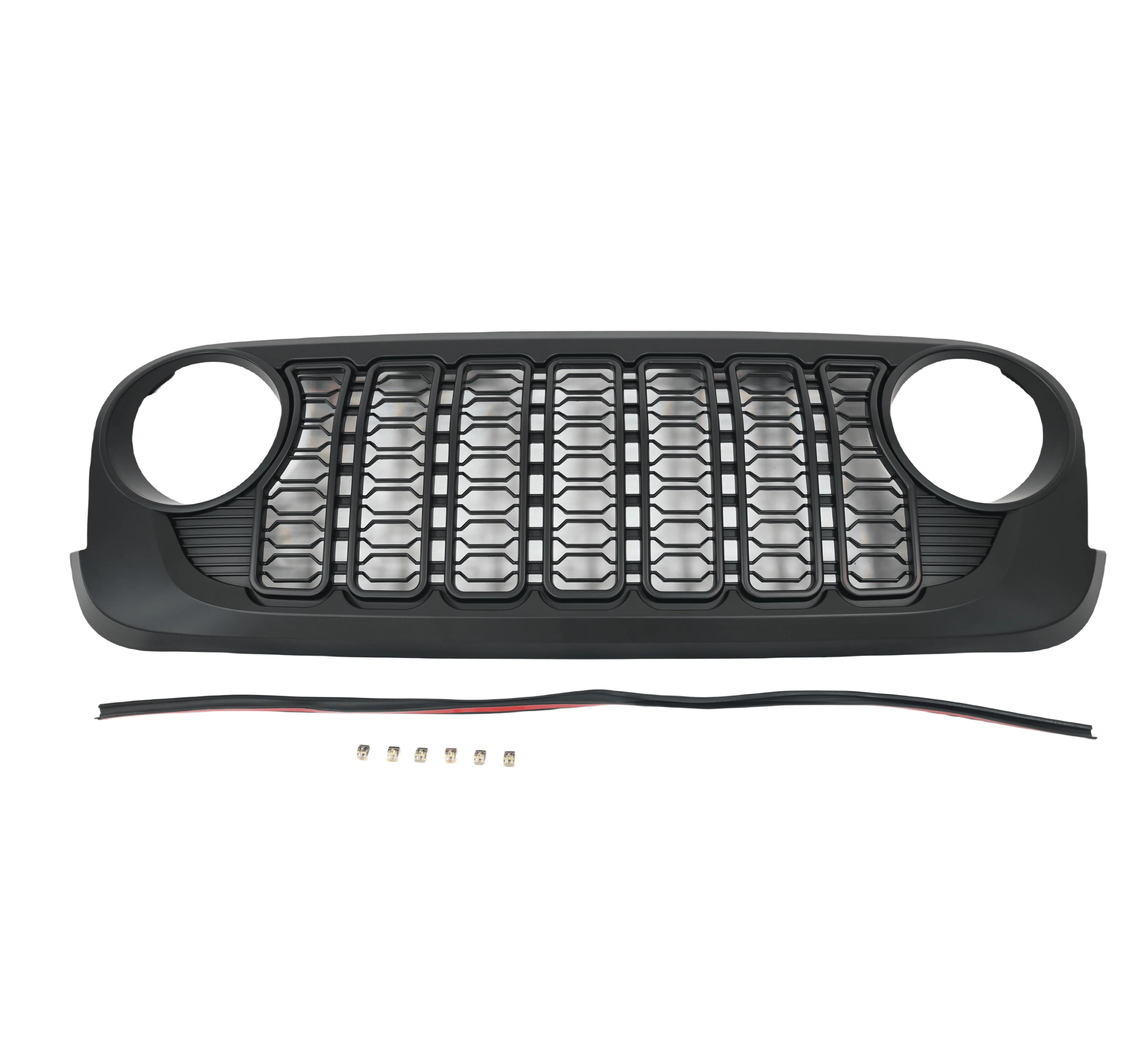 

Car Front Grille For Wrangler JK 2007-2018 4wd Off-road Accessories Radiator Grill Mesh For Wrangler Jeep Parts