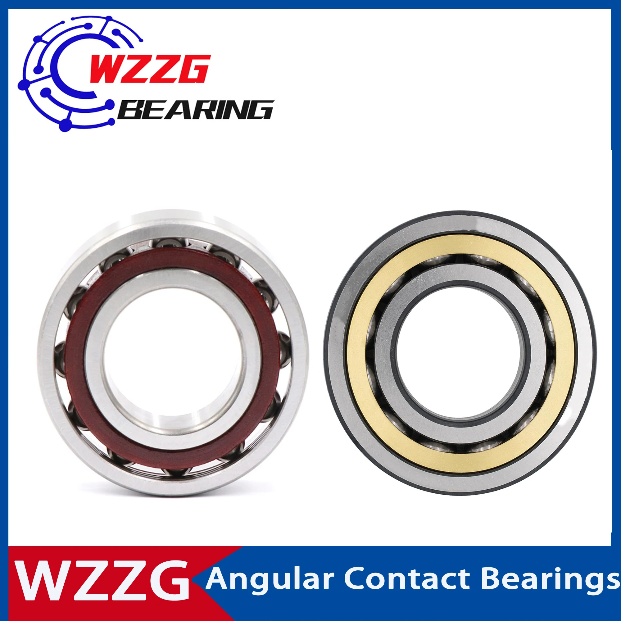 

Подшипники радиально-упорные WZZG 7300 7301 7302 7303 7304 7305 7306AC/ACM, высококачественные подшипники