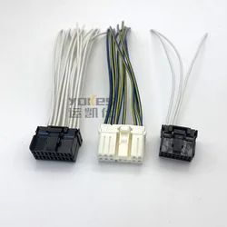 PC200-7 Monitor Instrument Plug Connector Socket Excavator parts For Komatsu