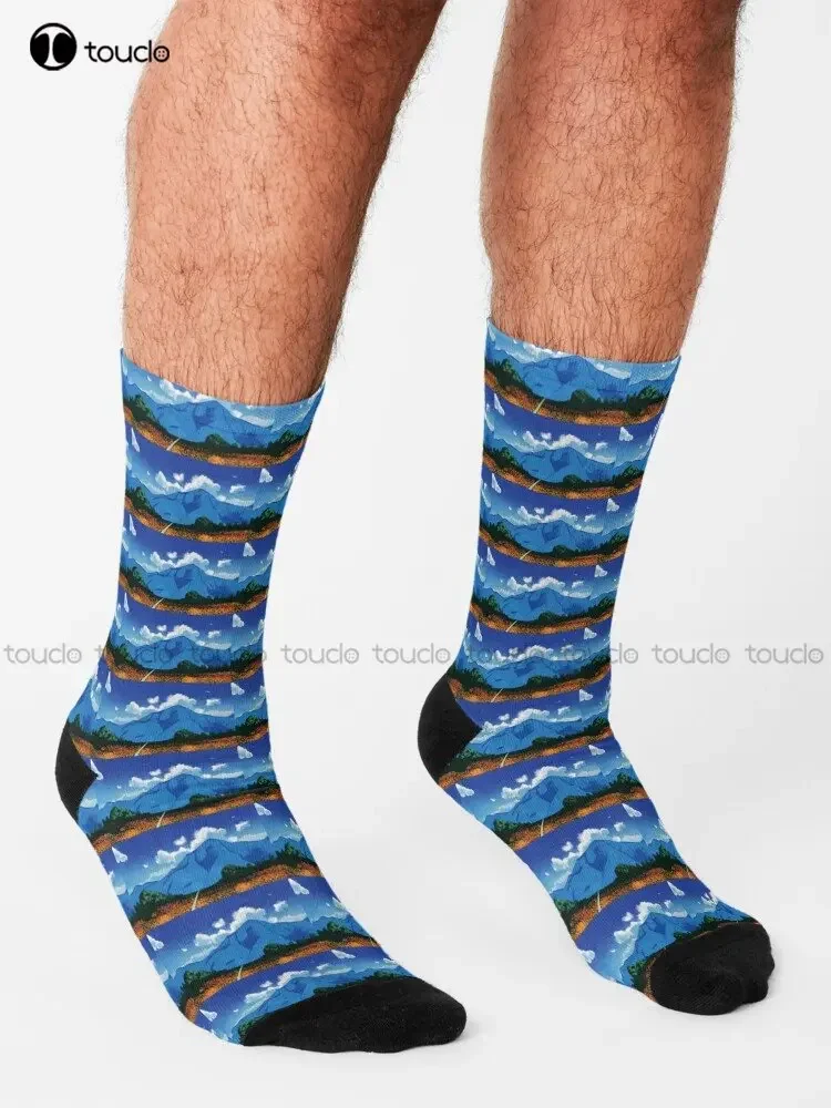 Hiroshi Nagai Socks Cow Socks 360° Digital Printing Personalized Custom Unisex Adult Teen Youth Socks Custom Gift Streetwear