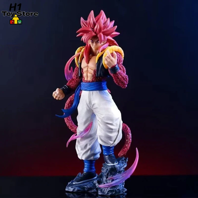 

Фигурка Dragon Ball Super Saiyan 4 Gogeta GK в стоячей позе, аниме-статуэтка, коллекционная модель, декор для рабочего стола, для любителей аниме и коллекционеров