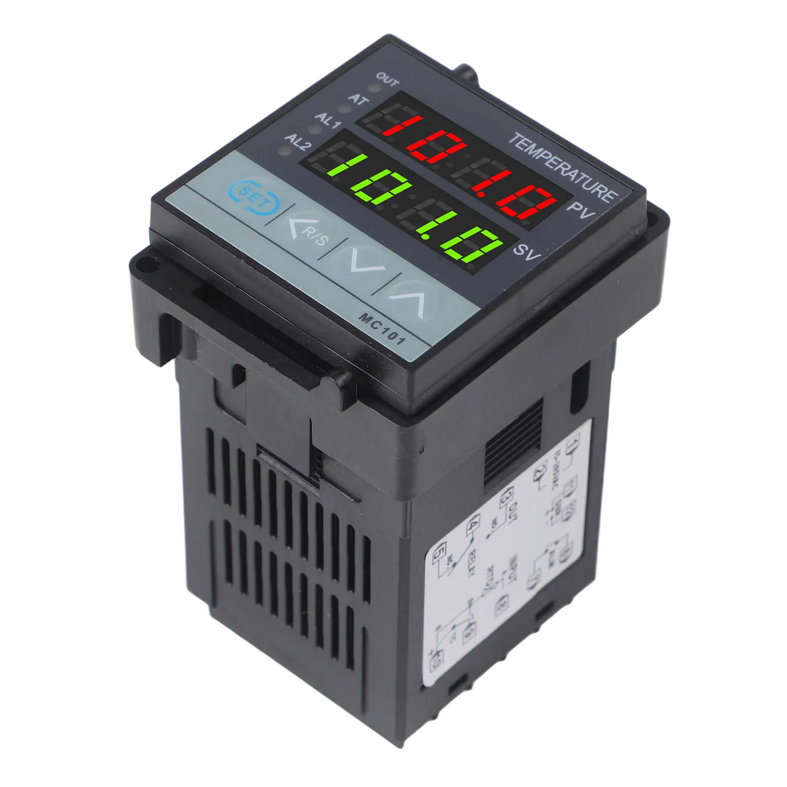 

Система контроля температуры MC101 Цифровой ПИД-регулятор с входными опциями для термопаров и RTD 4-значный дисплей