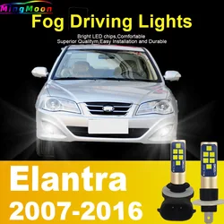 2pcs H1 H3 880 881 H27W For Hyundai Elantra 2007-2016 LED Fog Light 2008 2009 2010 2011 2012 2013 2014 2015 Accessories 6000k