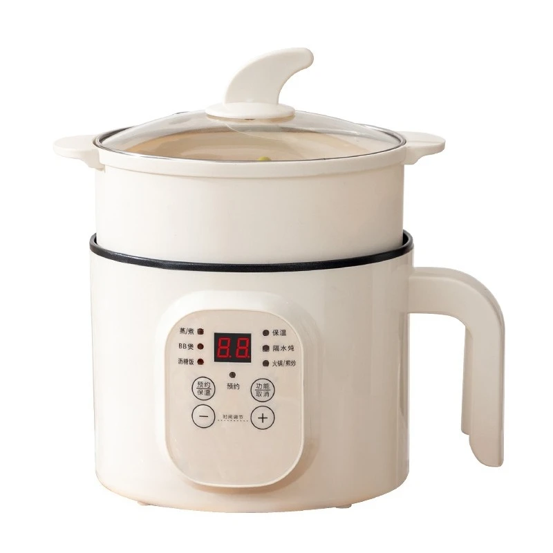

Electric Hot Pot Cooking and Frying Integrated Pot Mini Student Dormitory Small Electric Pot Multi-function