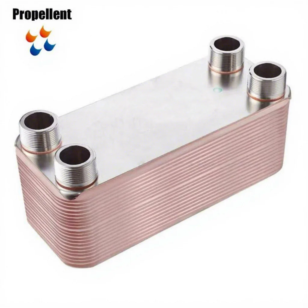 Compact Size Brazed Plate Heat Exchanger for Easy Transport