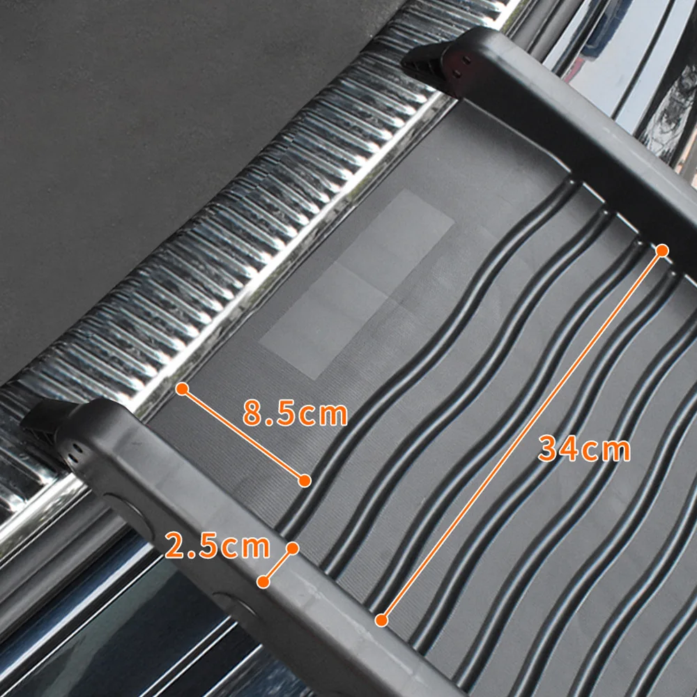 XUNDI Folding Non-Slip Pet Stairs Portable Dog Car Ramp Climbing Ladder for Large Dogs