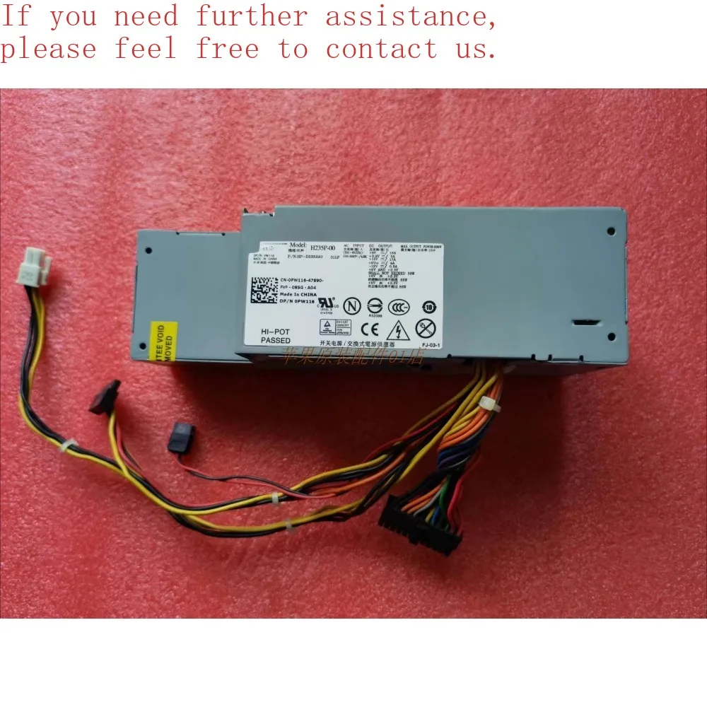 

For DELL 760 780 960 980 SFF Small Power Supply L235P-01 H235P-00 PW116 RM112