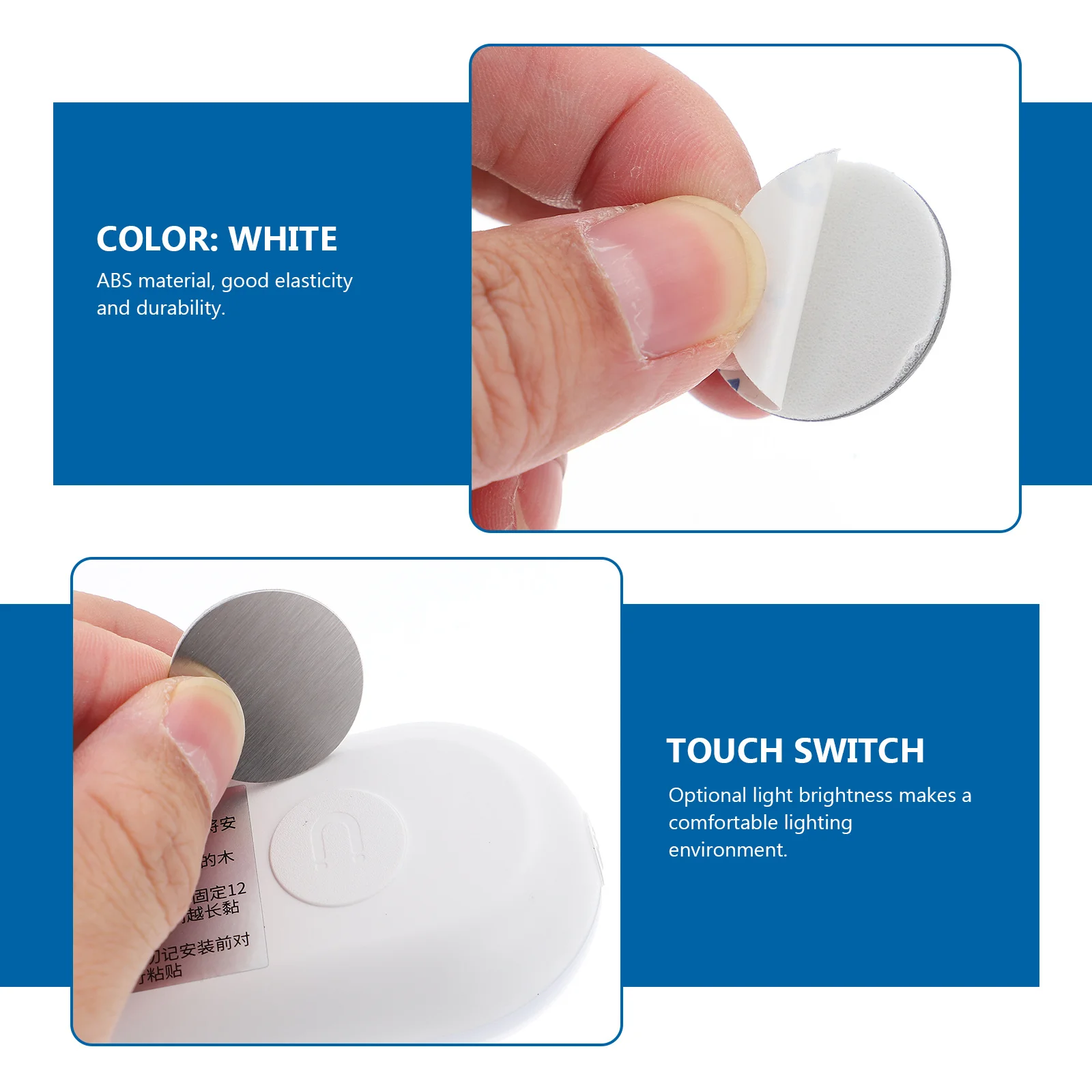 

Touch Night Light Magnetic Absorption ABS Eye Protection Desk Lamp Adjustable Brightness Dorm Study Reading Light