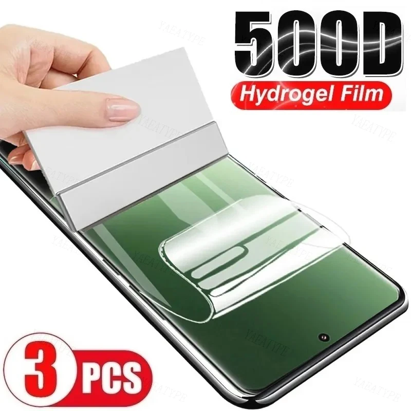 3Pcs Protective Film For Infinix Note 30 Pro Note 30 VIP Hydrogel Film For Infinix Hot 30 5G 30i Hot 30 Play Screen Protector