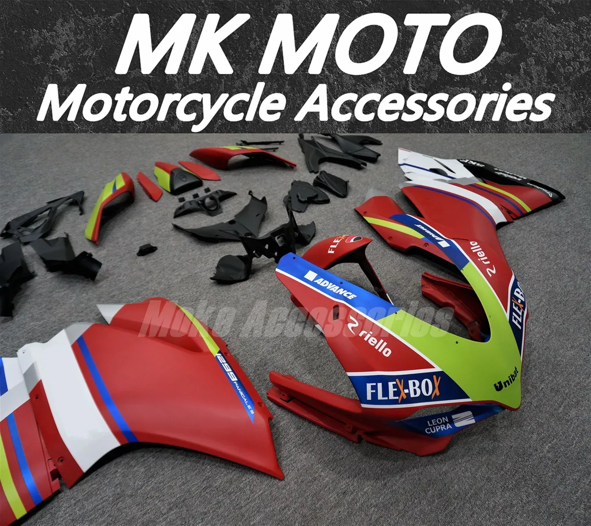 

Комплект обтекателей для 959 1299 Panigale 2015-2018, набор кузовных деталей из ABS-пластика, красный, белый, синий