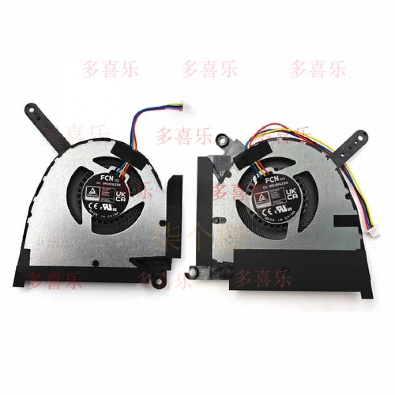 

EE New for ASUS TUF Dash F15 FX517ZC FX517ZE CPU / GPU Cooling Fan 5V