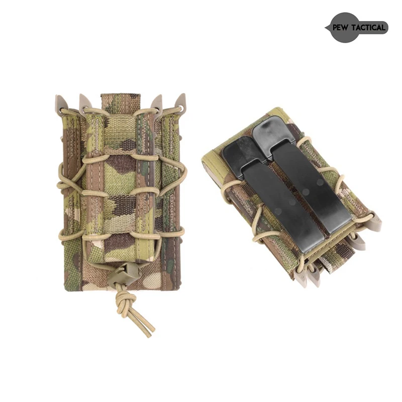 

Тактический двойной подсумок для магазинов PEW TACTICAL HSGI STYLE TACO 9MM 5.56MM MOLLE