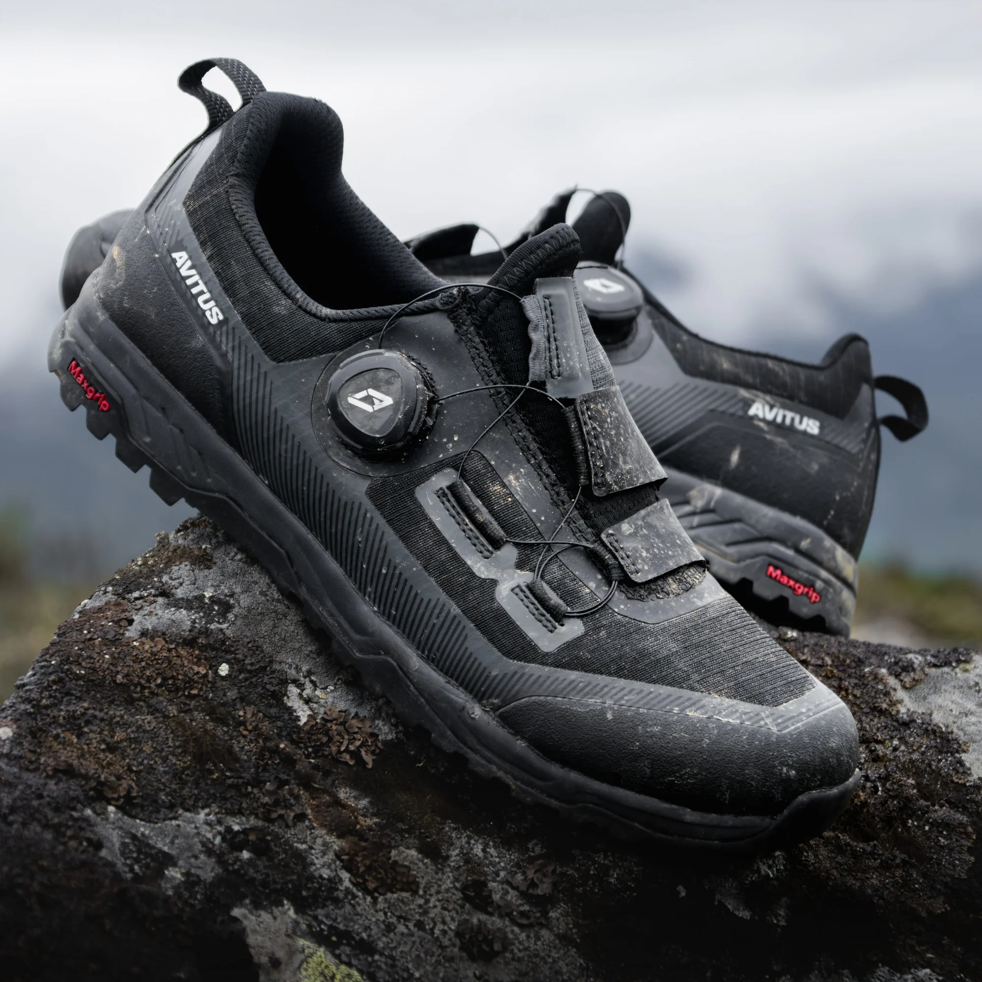 AVITUS MTB Shoe with Flat Pedal Rubber Sole for BMX  Enduro Gravel Mountain Bike Cycling Shoes EUR38-EUR45