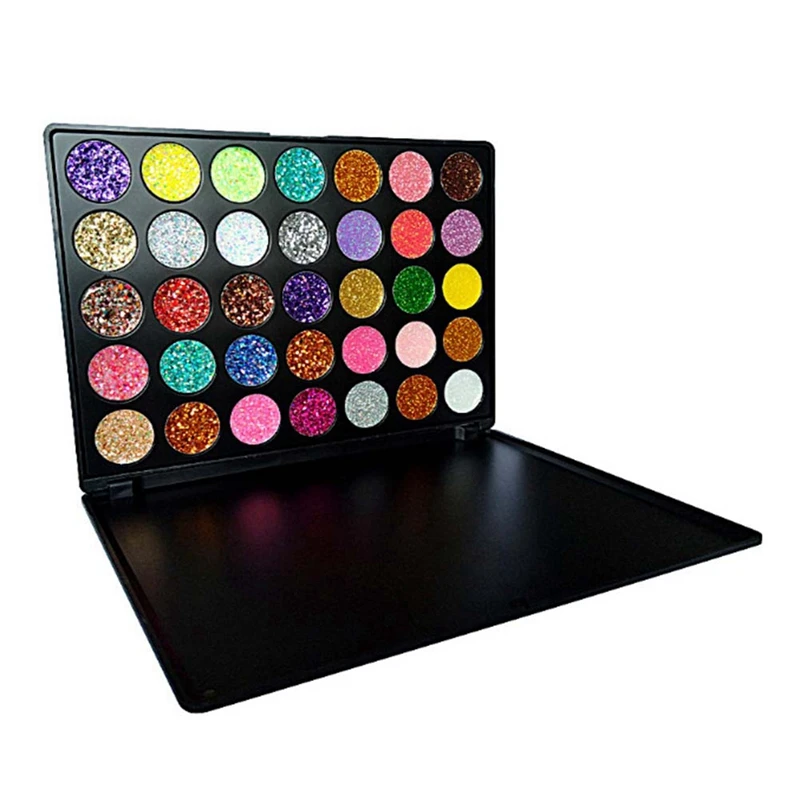 35 Kleuren Glitter Oogschaduw Oogschaduw Palet Cosmetische Set Matte Waterdichte Make-Up Oogschaduw Schoonheid