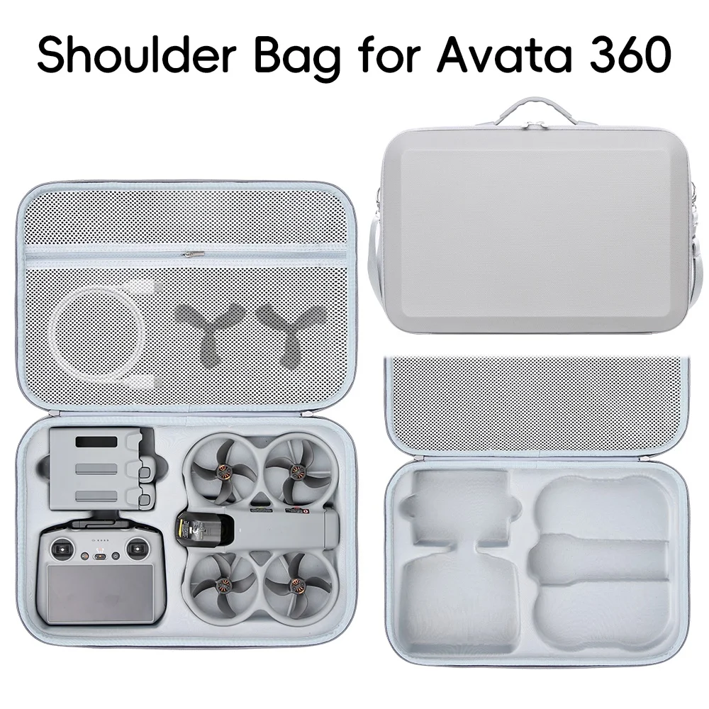 Immagine 7: Custodia Portatile in PU Antiurto e Antipolvere per DJI Avata 360