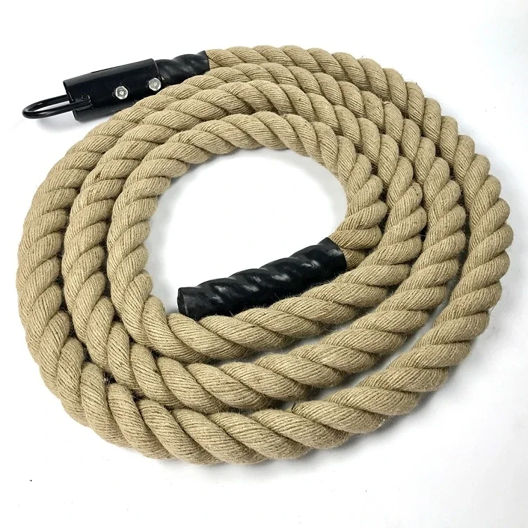 

50 MM*4/6/9 M Professional Climbing Rope Strong Jute Rope Mountain Climbing Training Cord Outdoor Sports Accessories