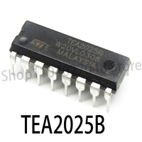 5PCS Brand new TEA2025 TEA2025B DIP16 audio amplifier chip