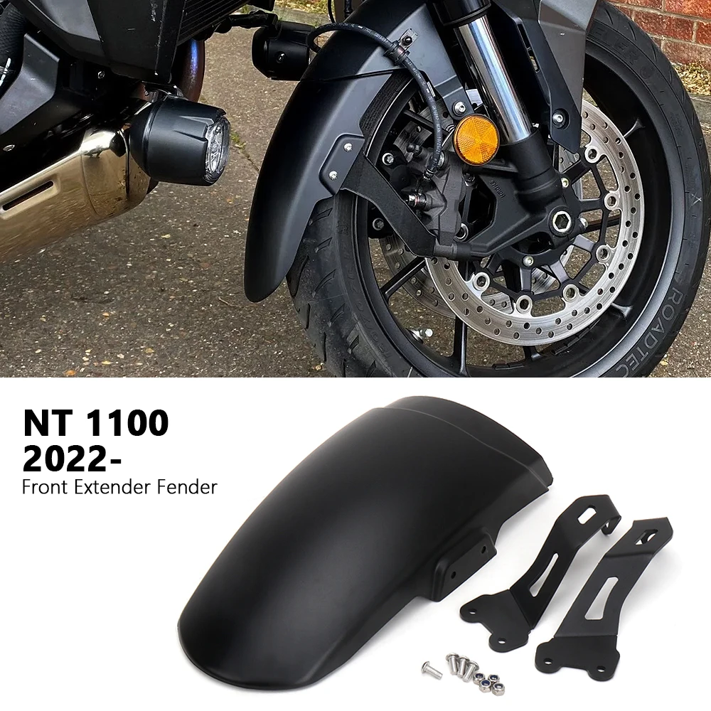 

For Honda NT 1100 NT1100 nt1100 2022 2023 2024 New Motorcycle Accessories Front Extended Handguard Fenders Black