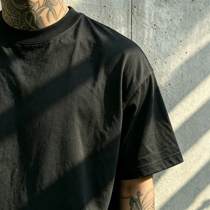 Fashion Men's 67 SIX SEVEN Graphic Tee Gray Cotton Crewneck T-Shirt Casual Streetwear Hip Hop Short Sleeve Unisex Y2k Top