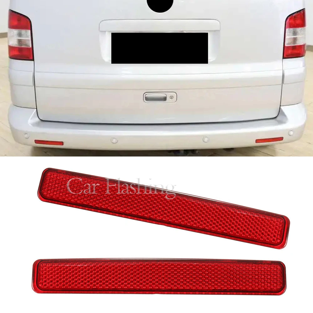 Car Flashing Left Right Rear Bumper Reflector For VW Transporter/Caravelle T5 2003-2011 7E0945105 7E0945106 Car Accessories