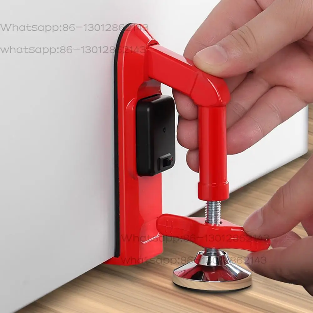 Portable alarm door plug connection security door lock anti-theft locking safety device