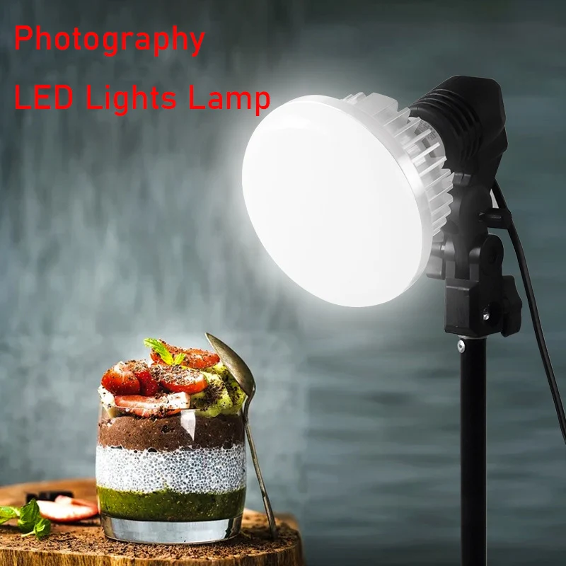 155MM LED Light Remote Control Bulb 3200K-5500K Bulb Energy-saving Adjustable Brightness 220V E27 Mount for Photography Studio