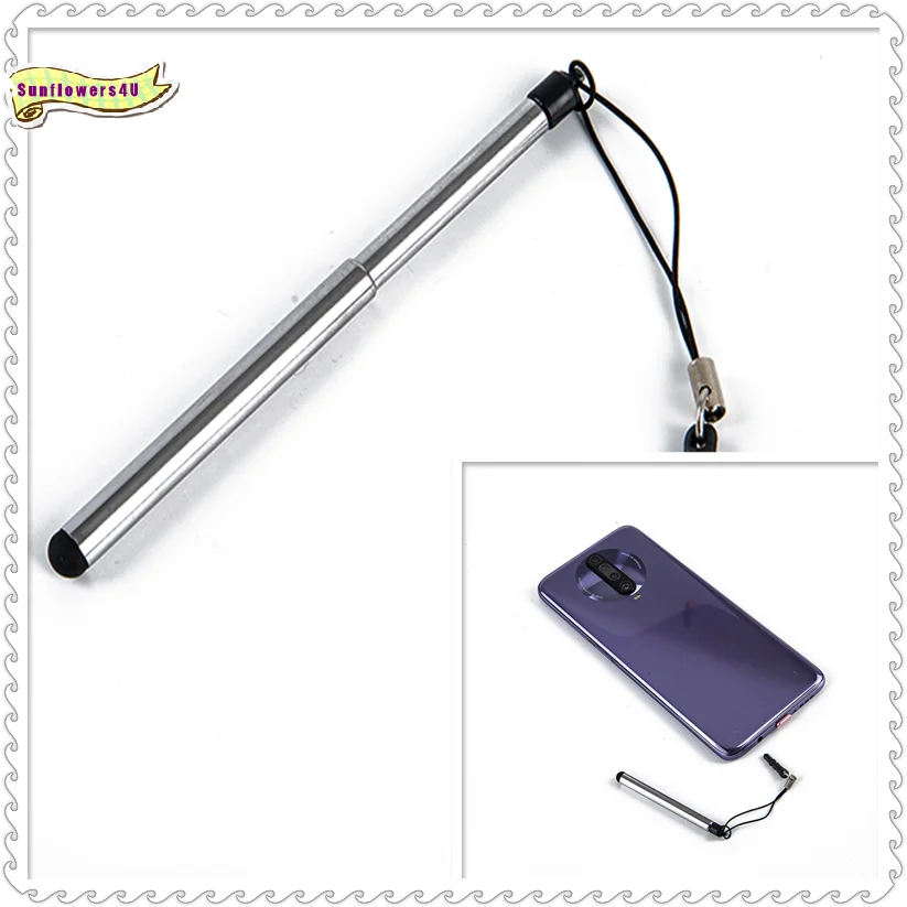 2 in 1 Universal Retractable Stylus Pen Capacitive Touch Screen For Tablet Phone Drawing Writing Anti Slip For Study