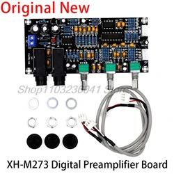 DLHiFi XH-M273 PT2399 Digital Preamplifier Board Karaoke Reverberation Microphone Control Kits NE5532 Op Amp DC 12-24V