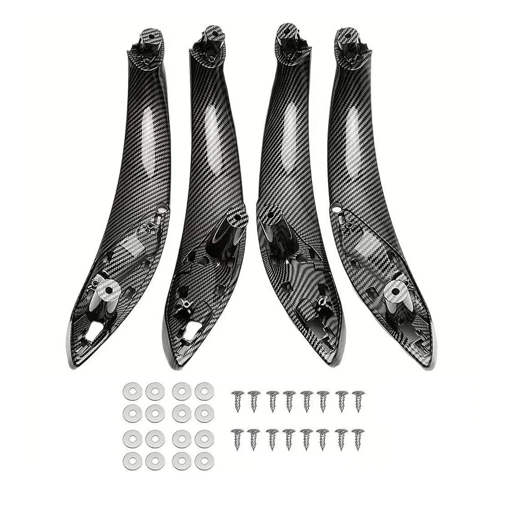

Carbon Fiber Inner Door Pull Handle Kit for BMW 3 F30 4 Series 2012-2018 320 328 330 335 428 435 OE 51417279311