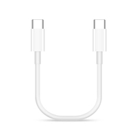 60W 20cm Short Type C Cable USB C To TypeC Fast Data Line For Phone 15 Cellphone Tablet Charging