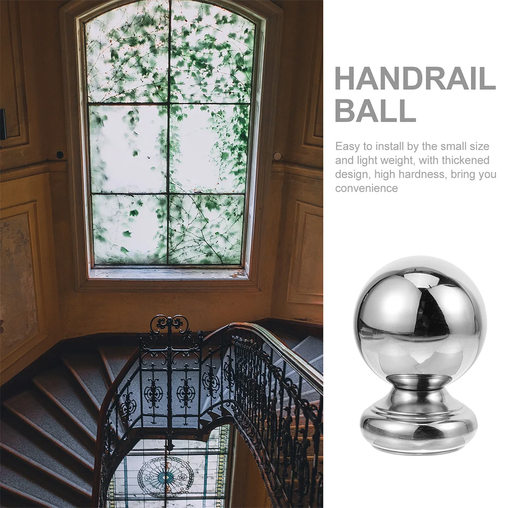 Thicken Stainless Steel Hollow Ball Thickened Conjoined with Seat Stair Handrail Railing Balls for