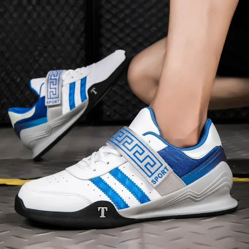 Popular Professional Weightlifting Shoes Men's Women Power Fitness Shoes Anti-slip Squat Weightlifting Training Shoes Men