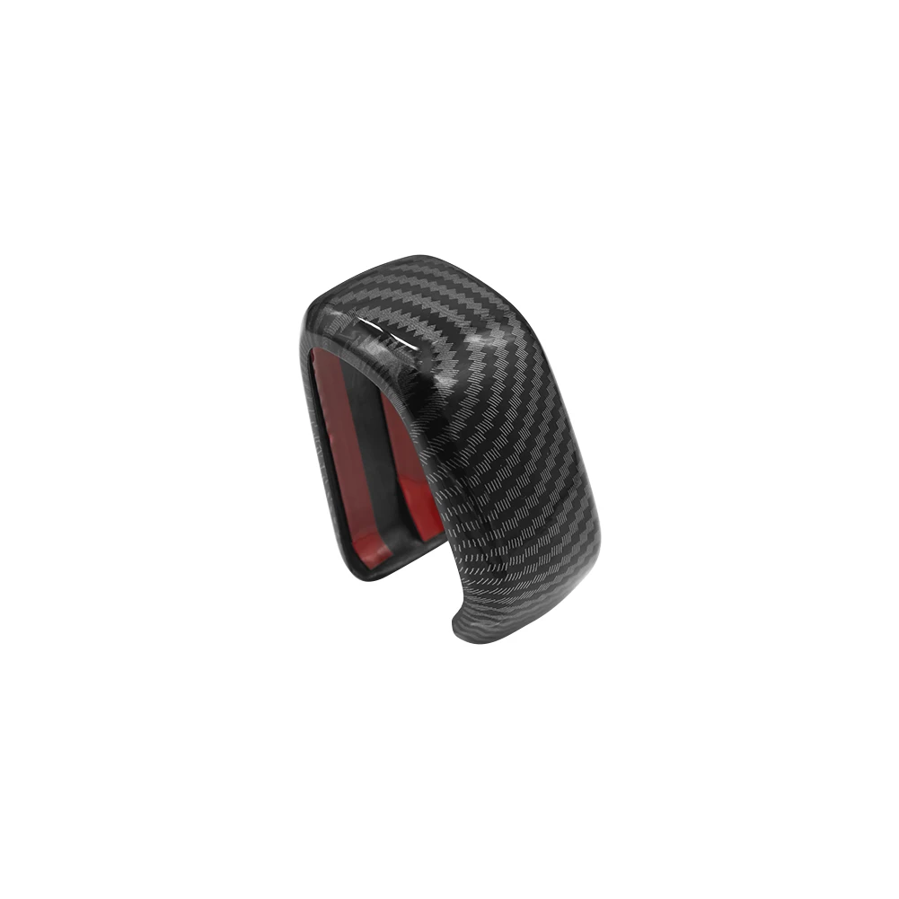 ABS Gear Shift Knob Cover Trim For Volvo XC40 XC60 XC90 S60 S90 C40 Interior Console Protective Decor Accessories – Black