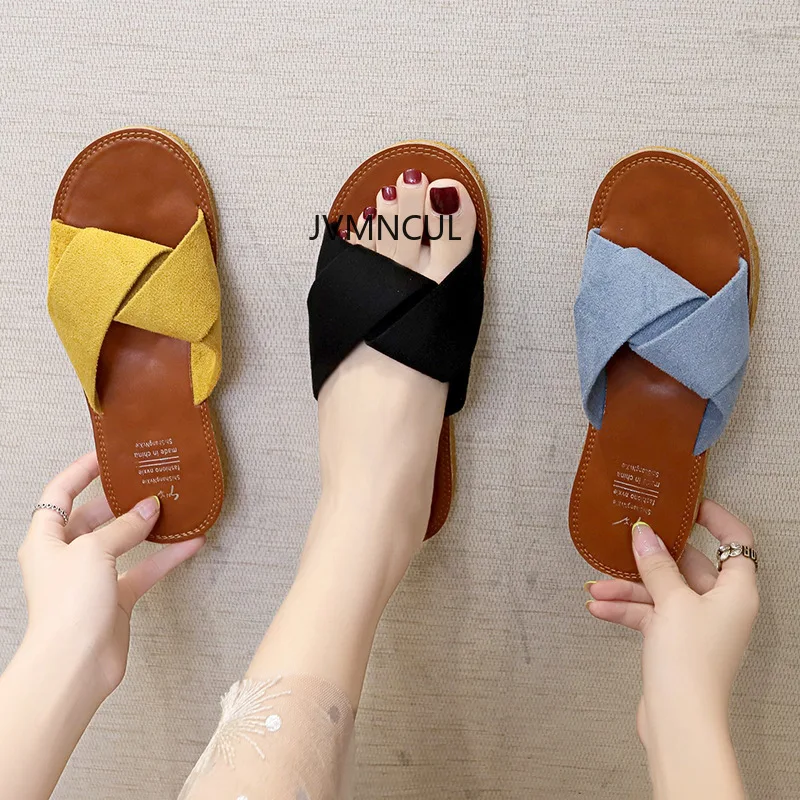 

В наличии оптовая продажа, модная женская вулканизированная обувь, сандалии-стринги на плоской подошве с перекрещенным носком в корейском стиле, лето 202, уличная одежда