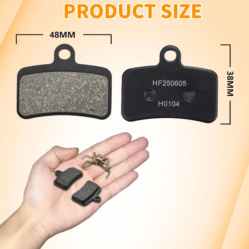 Disc Brake Pads Motorcycle Accessories Brake Pads All-copper-based Metal Sintered  For TALARIA STING MX5 Electric Dirt E-Bike