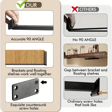 6 best sales flytande hyllkonsol - №6