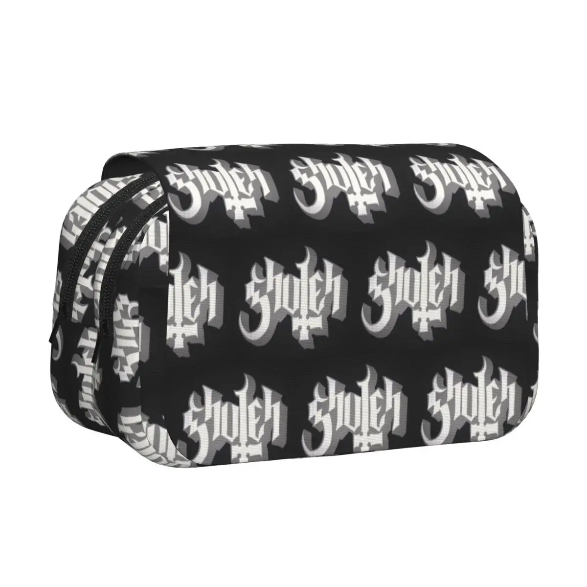 

Rock Band Ghost BC Pencil Case Pencil Pouch Hard Shell Leather Big Capacity Pen Box Pencil Bag for Boy Girl School