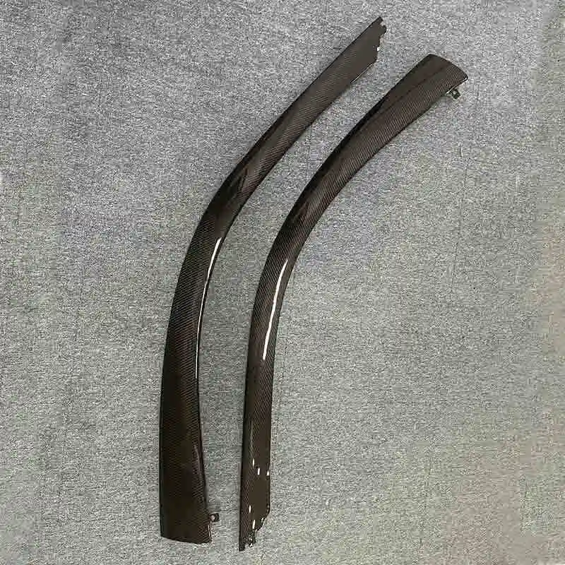 Full Carbon Fiber A-Pillar Window Roof Strip Replace for Nissan 350Z 2003-2008 Z33